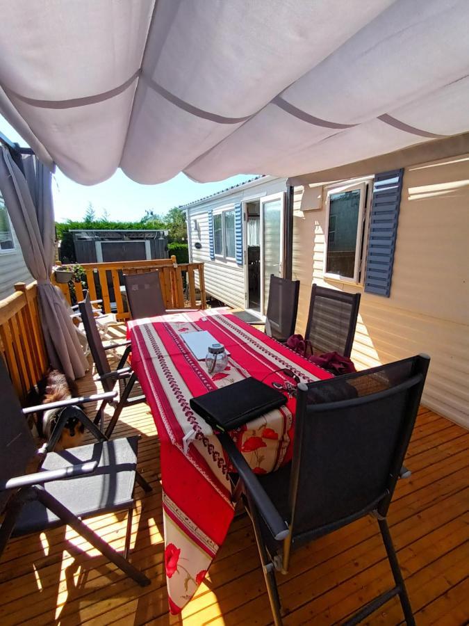La Chanterie Agreable Mobil-Home Residentiel Normand サン・ペール・シュル・メール エクステリア 写真